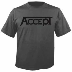 T-shirt Metal Men's Accept - Logo GREY - NUCLEAR BLAST