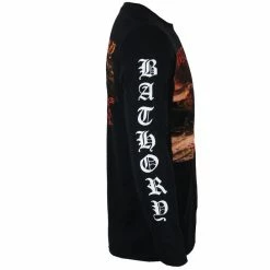 T-shirt Metal Men's Bathory - HAMMERHEART - PLASTIC HEAD -Halloween Mens Wear Store ds021