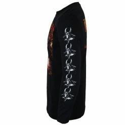 T-shirt Metal Men's Bathory - HAMMERHEART - PLASTIC HEAD -Halloween Mens Wear Store ds022