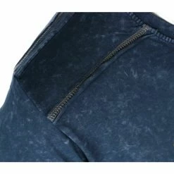 Men's T-shirt Avenged Sevenfold - Logo Snow Wash - NAVY - ROCK OFF -Halloween Mens Wear Store dse004