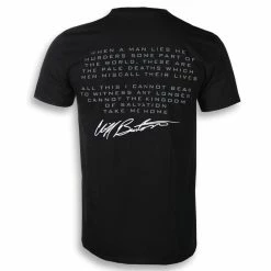 T-shirt Metal Men's Metallica - Cliff Burton - NNM -Halloween Mens Wear Store etalove 002