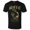 T-shirt Metal Men's Sick Of It All - PANTHER - PLASTIC HEAD -Halloween Mens Wear Store etalove 027