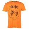 Men's T-shirt AC/DC - FOR THOSE ABOUT TO ROCK - ORANGE CRUSH - AMPLIFIED