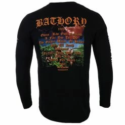 T-shirt Metal Men's Bathory - BLOOD FIRE DEATH - PLASTIC HEAD -Halloween Mens Wear Store fad008
