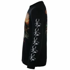 T-shirt Metal Men's Bathory - BLOOD FIRE DEATH - PLASTIC HEAD -Halloween Mens Wear Store fad010