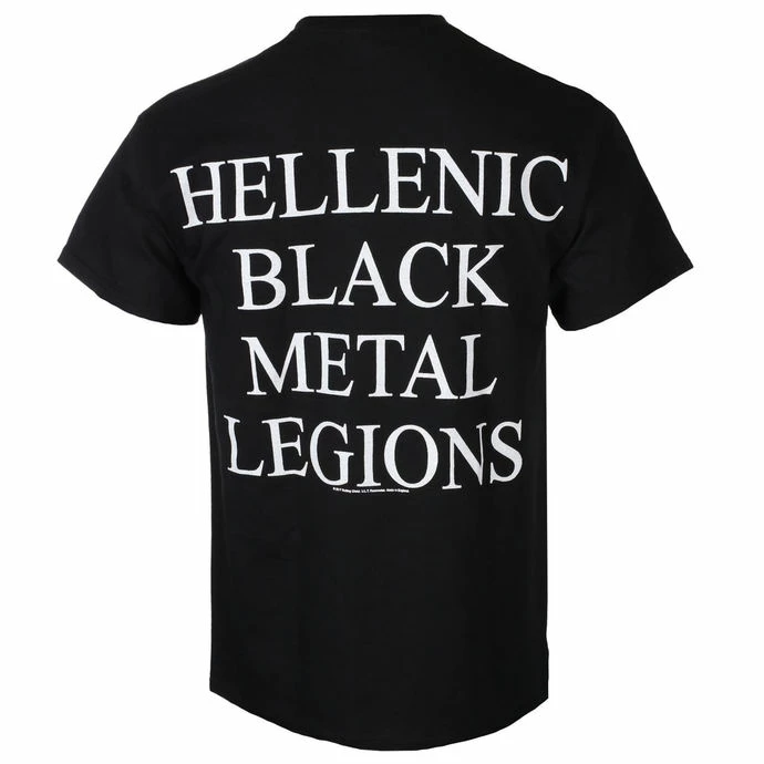 T-shirt Metal Men's Rotting Christ - HELLENIC BLACK METAL LEGIONS - RAZAMATAZ 4 T-shirt Metal Men's Rotting Christ - HELLENIC BLACK METAL LEGIONS - RAZAMATAZ - Image 2