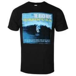 Men's T-shirt Beach Boys - Surfin 'USA - BLACK - ROCK OFF