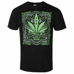 Men's T-shirt Cypress Hill - 420 Leaf - BLACK