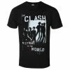 Men's T-shirt Clash - Westway To The World - BLACK - ROCK OFF 1 Men's T-shirt Clash - Westway To The World - BLACK - ROCK OFF -Halloween Mens Wear Store fettrz045