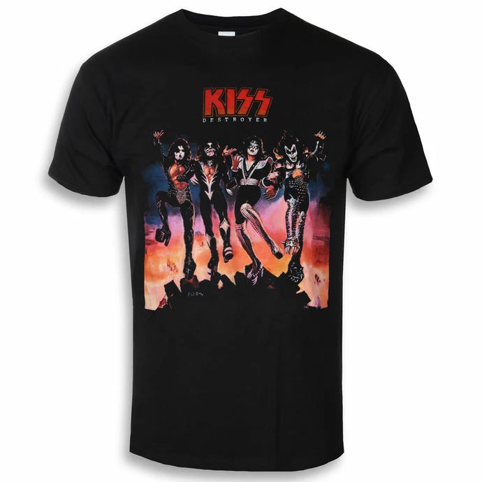 Men's T-shirt Kiss - Destroyer - ROCK OFF 3 Men's T-shirt Kiss - Destroyer - ROCK OFF