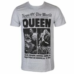 Men's T-shirt Queen - News Of The World 40th Front Page - ROCK OFF