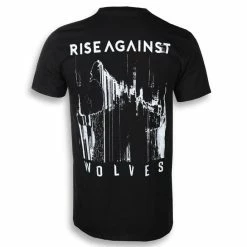 T-shirt Metal Men's Rise Against - Wolves Pocket - KINGS ROAD