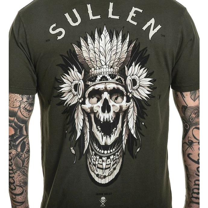 Men's T-shirt SULLEN - HOLST - OLIVE 5 Men's T-shirt SULLEN - HOLST - OLIVE - Image 3