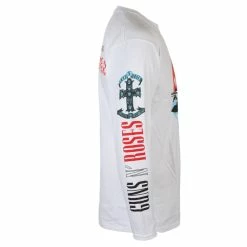 T-shirt Metal Men's Guns N' Roses - Motorcross Logo - ROCK OFF 8 T-shirt Metal Men's Guns N' Roses - Motorcross Logo - ROCK OFF -Halloween Mens Wear Store fr007