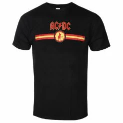 Men's T-shirt AC/DC - Logo & Stripe - BL - ROCK OFF