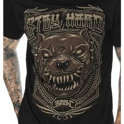 T-shirt Hardcore Men's - STAY HARD - HYRAW 9 T-shirt Hardcore Men's - STAY HARD - HYRAW -Halloween Mens Wear Store fw19 m09 4