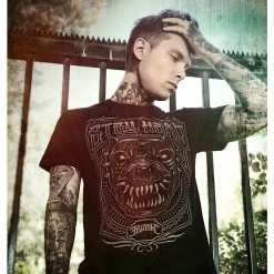 T-shirt Hardcore Men's - STAY HARD - HYRAW 10 T-shirt Hardcore Men's - STAY HARD - HYRAW -Halloween Mens Wear Store fw19 m09 5