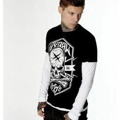 T-shirt Hardcore Men's - MANCHES LONGUES - HYRAW 11 T-shirt Hardcore Men's - MANCHES LONGUES - HYRAW -Halloween Mens Wear Store fw19 m14 5