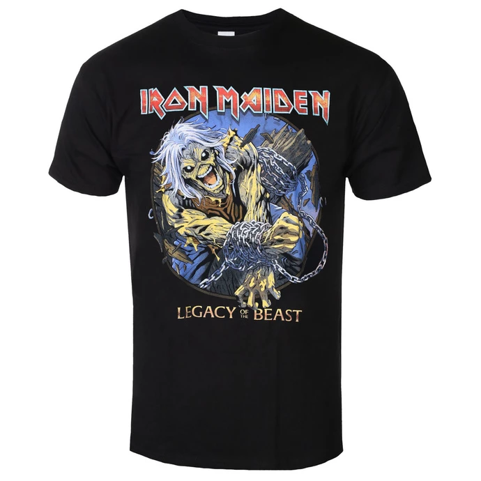 T-shirt Metal Men's Iron Maiden - Eddie - ROCK OFF 3 T-shirt Metal Men's Iron Maiden - Eddie - ROCK OFF