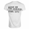 T-shirt Metal Men's Bring Me The Horizon - Distorted - ROCK OFF -Halloween Mens Wear Store gh009