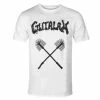 Men´s T-shirt GUTALAX - Toilet Brushes - White - ROTTEN ROLL REX -Halloween Mens Wear Store guta025