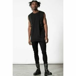 Men's Tank Top KILLSTAR - Hazard Vest 8 Men's Tank Top KILLSTAR - Hazard Vest -Halloween Mens Wear Store hazard vest men b x1602