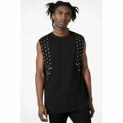 Men's Tank Top KILLSTAR - Hazard Vest 9 Men's Tank Top KILLSTAR - Hazard Vest -Halloween Mens Wear Store hazard vest men b x1603