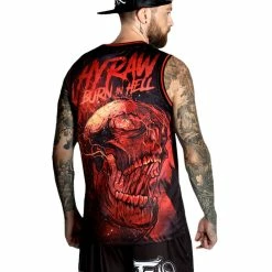 Men's Top (jersey) HYRAW - BURN IN HELL