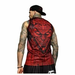 Men's Top (jersey) HYRAW - LUCIFER - RED