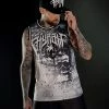 Men's Tank Top (jersey) HYRAW - CATACOMB -Halloween Mens Wear Store hyraw debardeur homme catacomb 1