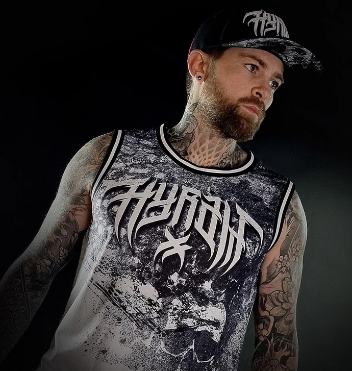 Men's Tank Top (jersey) HYRAW - CATACOMB 5 Men's Tank Top (jersey) HYRAW - CATACOMB - Image 3