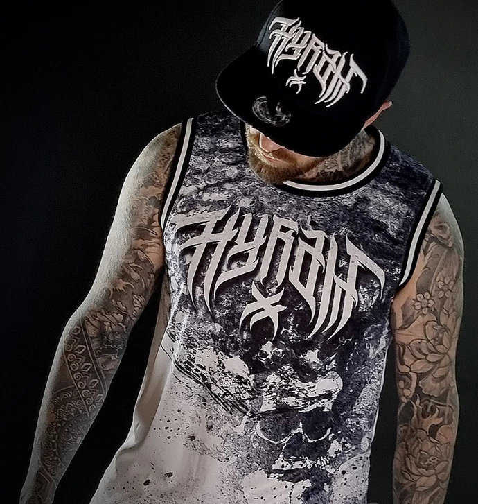 Men's Tank Top (jersey) HYRAW - CATACOMB 7 Men's Tank Top (jersey) HYRAW - CATACOMB - Image 5