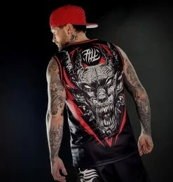 Men's Tank Top (jersey) HYRAW - CERBERE -Halloween Mens Wear Store hyraw debardeur homme cerbere 5