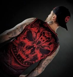 Men's Tank Top (jersey) HYRAW - VIKING -Halloween Mens Wear Store hyraw debardeur homme viking 3