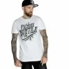 Men's T-shirt HYRAW - Graphic - Fucking H Blanc