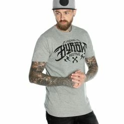 Men's T-shirt HYRAW - Graphic - GRIS