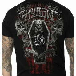 Men's T-shirt HYRAW - Graphic - STILL ALIVE 7 Men's T-shirt HYRAW - Graphic - STILL ALIVE -Halloween Mens Wear Store hyraw tee shirt homme still alive 3