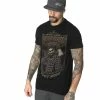 Men's T-shirt HYRAW - Graphic - DEATH 2 HIPSTERS -Halloween Mens Wear Store hyraw tee shirt noir homme death to hipsters 1