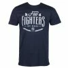 Men's Shirt Foo Fighters - NAVY- ROCK OFF -Halloween Mens Wear Store img 5075