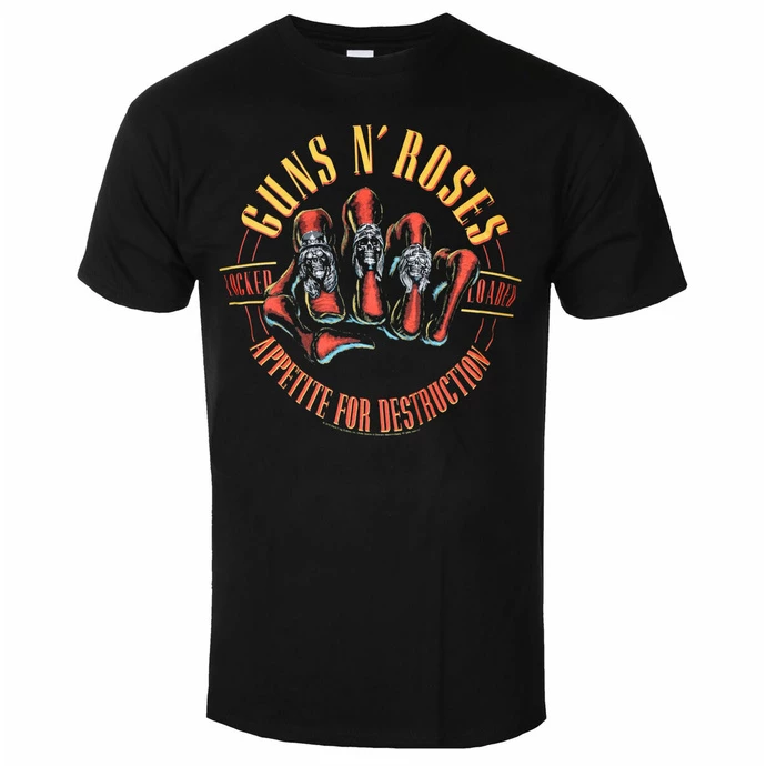 Men's T-shirt Guns N' Roses - Skull 3 Men's T-shirt Guns N' Roses - Skull