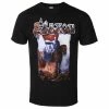 T-shirt Metal Men's Saxon - CRUSADER - PLASTIC HEAD 2 T-shirt Metal Men's Saxon - CRUSADER - PLASTIC HEAD -Halloween Mens Wear Store jvd060