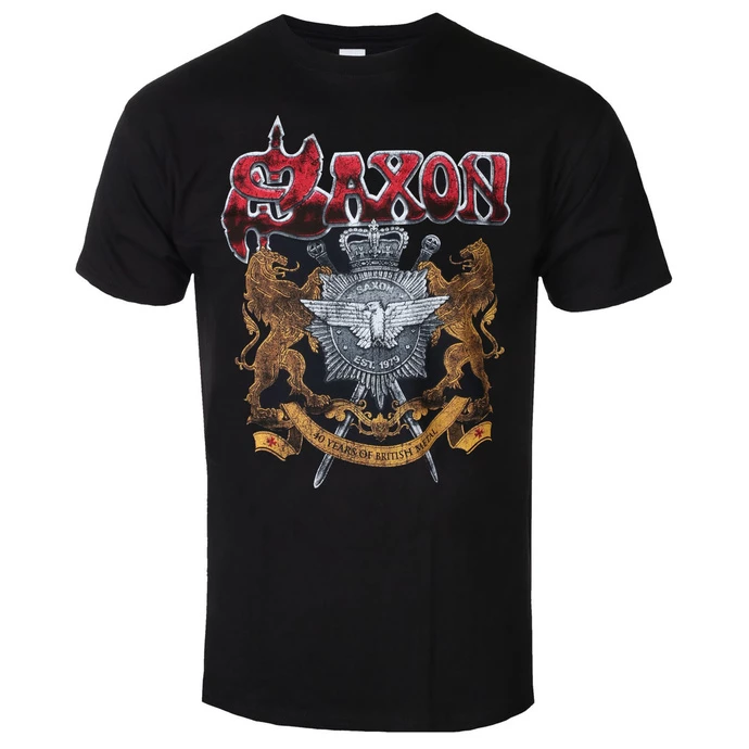 T-shirt Metal Men's Saxon - 40 YEARS - PLASTIC HEAD 3 T-shirt Metal Men's Saxon - 40 YEARS - PLASTIC HEAD