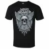 T-shirt Metal Men's Amon Amarth - GREY SKULL - PLASTIC HEAD -Halloween Mens Wear Store jvd073