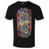T-shirt Metal Men's Anthrax - Evil King World Tour 2018 - ROCK OFF -Halloween Mens Wear Store k008