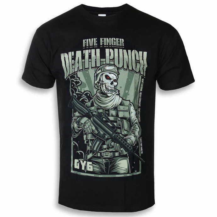 T-shirt Metal Men's Five Finger Death Punch - War Soldier - ROCK OFF 3 T-shirt Metal Men's Five Finger Death Punch - War Soldier - ROCK OFF