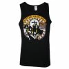 Men's Tank Top Kiss - Hotter Than Hell - LOW FREQUENCY -Halloween Mens Wear Store lov 001