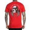 Men's T-shirt SULLEN - OLD GLORY - RED -Halloween Mens Wear Store lw5
