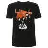 T-shirt Metal Men's Led Zeppelin - Orange Circle - NNM -Halloween Mens Wear Store lz orange circle black tee lzetsbora001
