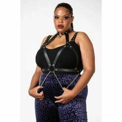 Harness KILLSTAR - Madam Meow - Black -Halloween Mens Wear Store madam meow harness w b004