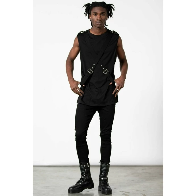 Unisex Tank Top KILLSTAR - Overtaker - Black 3 Unisex Tank Top KILLSTAR - Overtaker - Black
